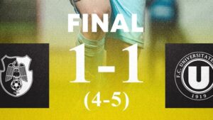 “U” Cluj e prima finalistă a Cupei României