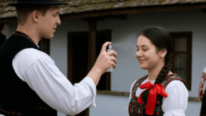 Stropitul fetelor, obicei păstrat în forma sa arhaică