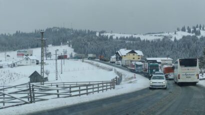 Ninge în Pasul Tihuța!