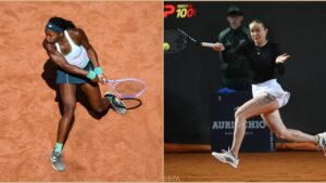 Finala feminină a turneului de la Roma, între Coco Gauff și Elina Svitolina