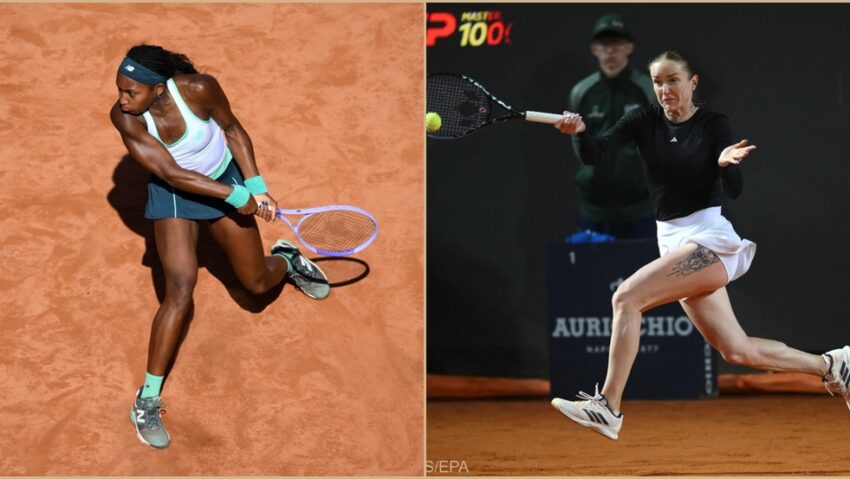 Finala feminină a turneului de la Roma, între Coco Gauff și Elina Svitolina