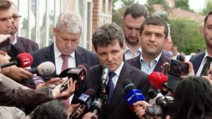Nicușor Dan a ajuns la locul exploziei dronei rusești