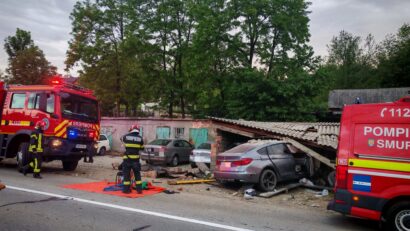 Două victime după un accident rutier