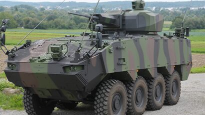 11 militari răniți într-un accident cu blindate Piranha 5