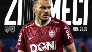 Meci de foc în Gruia: CFR Cluj întâlnește liderul CSU Craiova