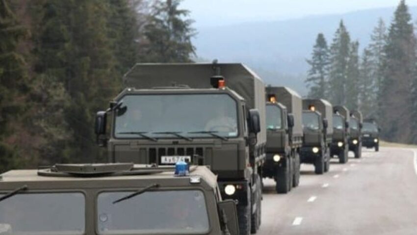 Atenție, șoferi! Deplasări de tehnică militară pe drumurile din Transilvania