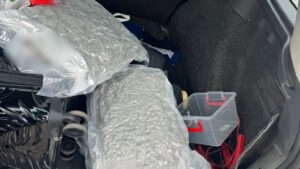 Doi tineri arestați după o captură de canabis