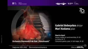Pianista japoneză Mari Kodama revine pe scena Filarmonicii clujene