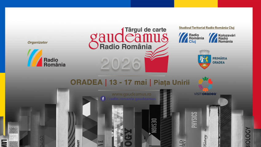 Târgul de Carte Gaudeamus Radio România revine în Piața Unirii din Oradea