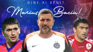 Marius Baciu, noul antrenor al FCSB