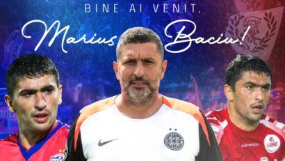 Marius Baciu, noul antrenor al FCSB