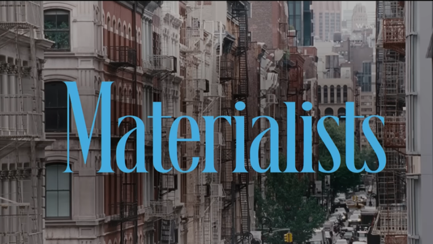 Filmul de weekend: Dragostea e un business, în Materialiștii | VIDEO