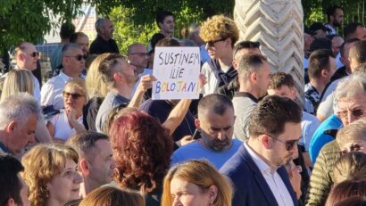 Acțiune de susținere a premierului Ilie Bolojan | FOTO