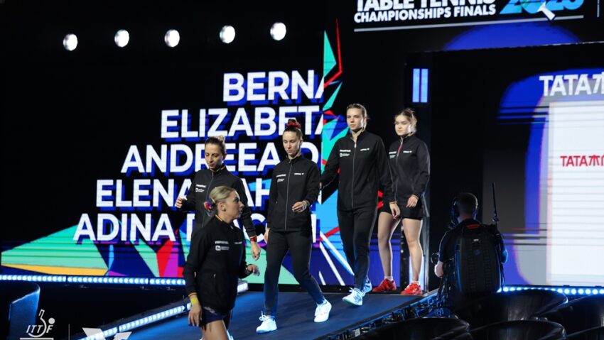România, în optimile Mondialelor de tenis de masă