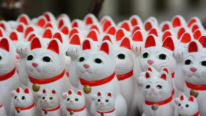 „Catnomics”: fascinația Japoniei pentru pisici valorează miliarde