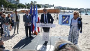 Plajă din Cannes, redenumită „Brigitte Bardot”