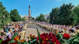 Procesiune de Rusalii la Cluj-Napoca