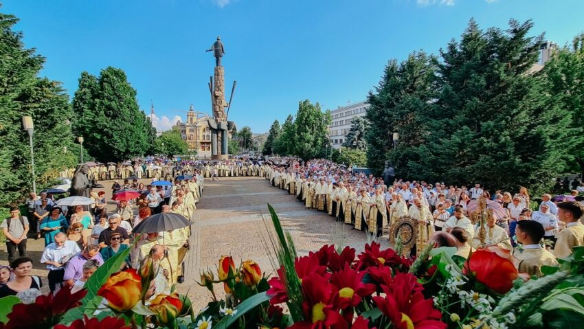 Procesiune de Rusalii la Cluj-Napoca