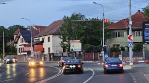 Un nou sistem radar a fost instalat într-o zonă cu trafic intens