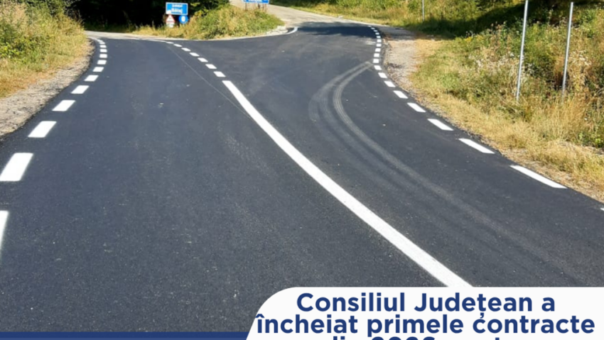 Peste 60 de kilometri de drumuri județene intră în reparații