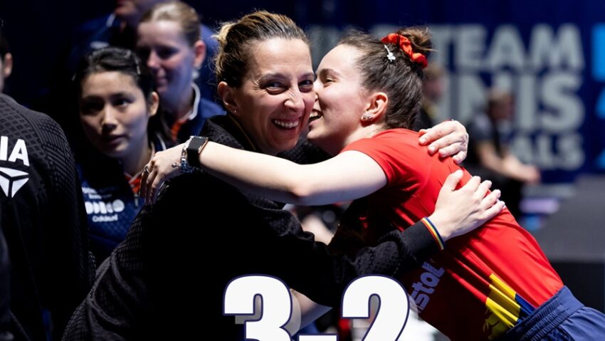 România, în sferturile Campionatelor Mondiale de tenis de masă