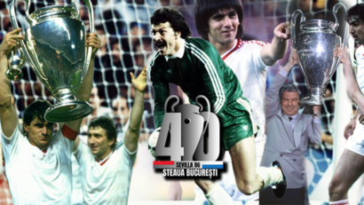 40 de ani de la performanța istorică a echipei Steaua București