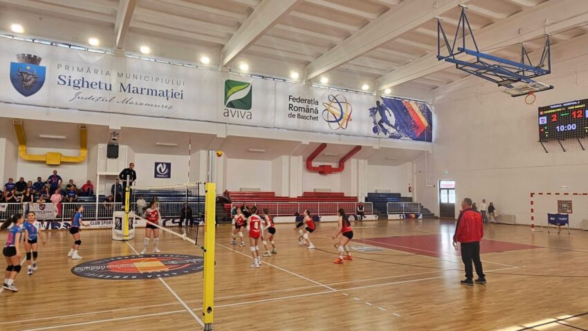 CSM Sighet participă la Turneul Final al Campionatului Național de Volei U13 Feminin