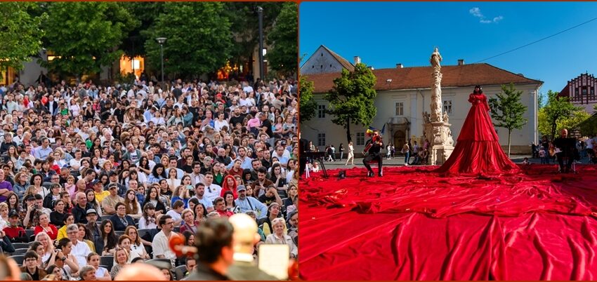 Cluj-Napoca a sărbătorit în stradă. De Zilele Clujului 2026 orașul s-a împărțit în scene de spectacol
