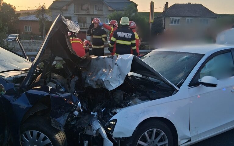 Coliziune violentă pe DN1C