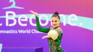 Medalie românească în gimnastică ritmică