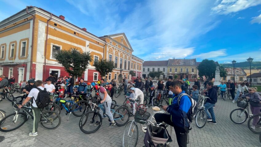 Sighetul a pedalat împreună la Critical Mass