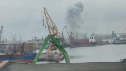 Explozie puternică în portul Constanța