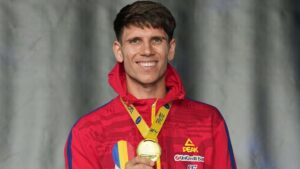 George Dragomir, pe podium la sabie