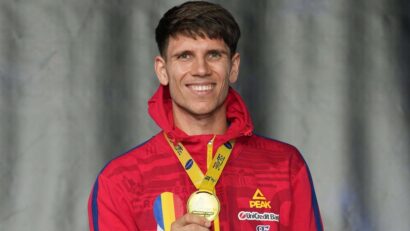 George Dragomir, pe podium la sabie