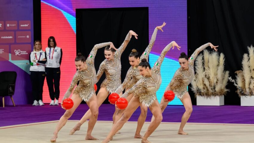 A doua zi de competiție la Cupa Mondială Challenge de gimnastică ritmică
