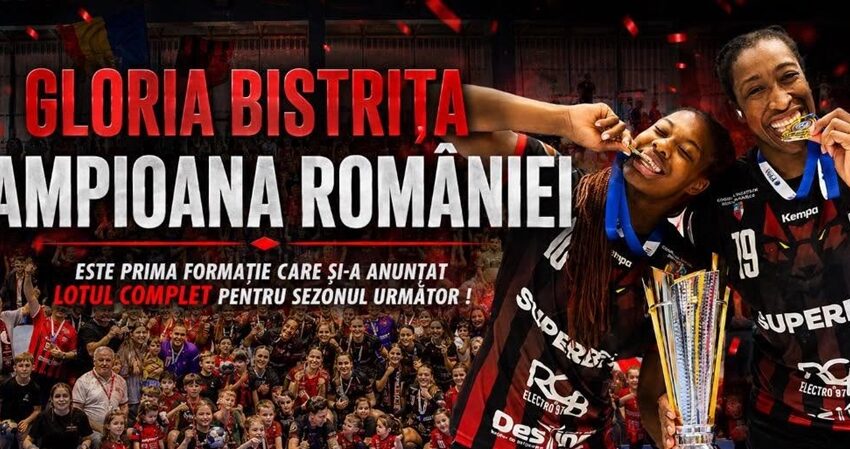 Gloria Bistrița și-a prezentat lotul pentru noul sezon