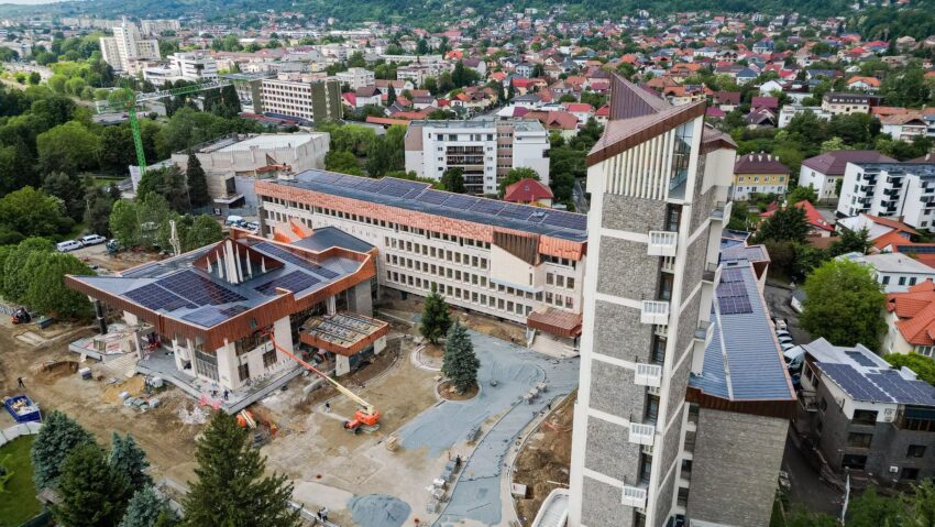 Palatul Administrativ din Baia Mare, reabilitat în proporție de 80%