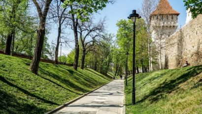 Parcul Cetății se transformă
