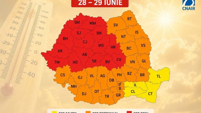 Canicula aduce restricții de trafic