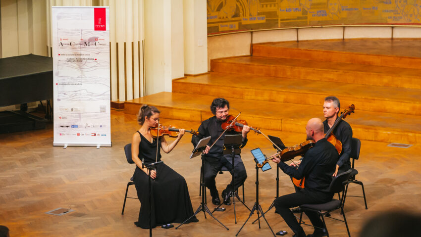Cvartetul Arcadia deschide Arcadia CHAMBER MUSIC CLASSES