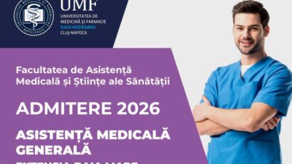 Înscrieri la programul de studii Asistență Medicală Generală – extensia Baia Mare