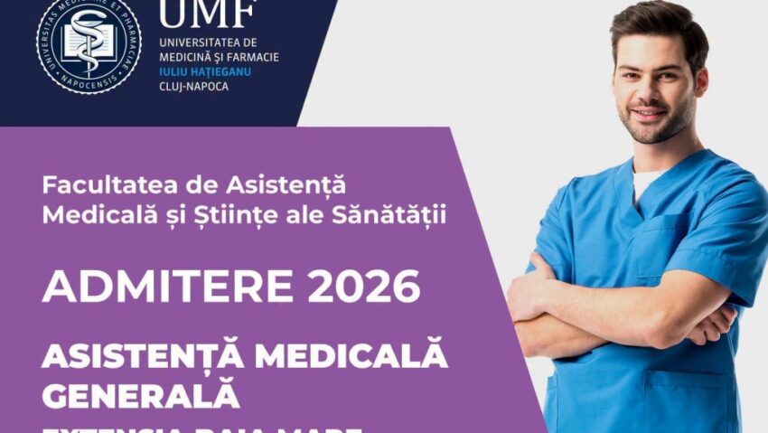 Înscrieri la programul de studii Asistență Medicală Generală – extensia Baia Mare