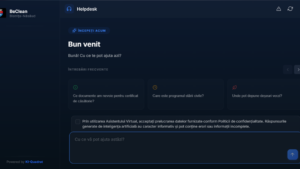 „beClean”, primul chatbot AI al unui oraș mic din România