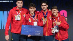 Bronz mondial pentru echipa masculină de sabie a României