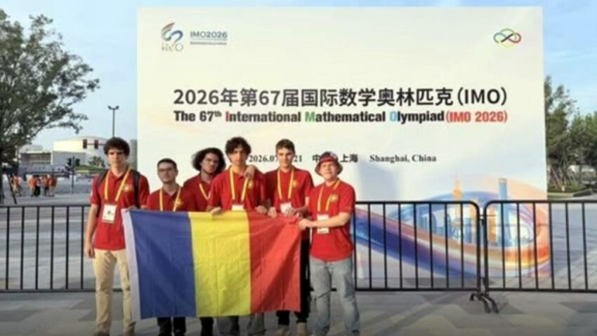 La două puncte de aurul mondial, la cea mai importantă competiție de matematică din lume!
