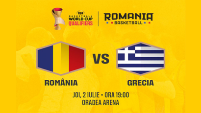Meci decisiv pentru România în calificările Cupei Mondiale de baschet