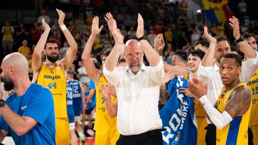 Victorie istorică obținută de România în preliminariile Cupei Mondiale de baschet