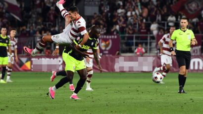 CFR Cluj, învinsă pe terenul Rapidului