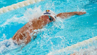 VIDEO | Inegalabil: David Popovici a mai bătut un record la Paris!