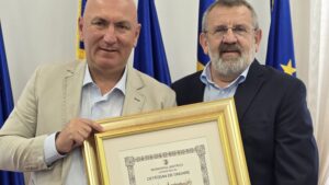 Adrian Titieni, Cetățean de Onoare al municipiului Bistrița